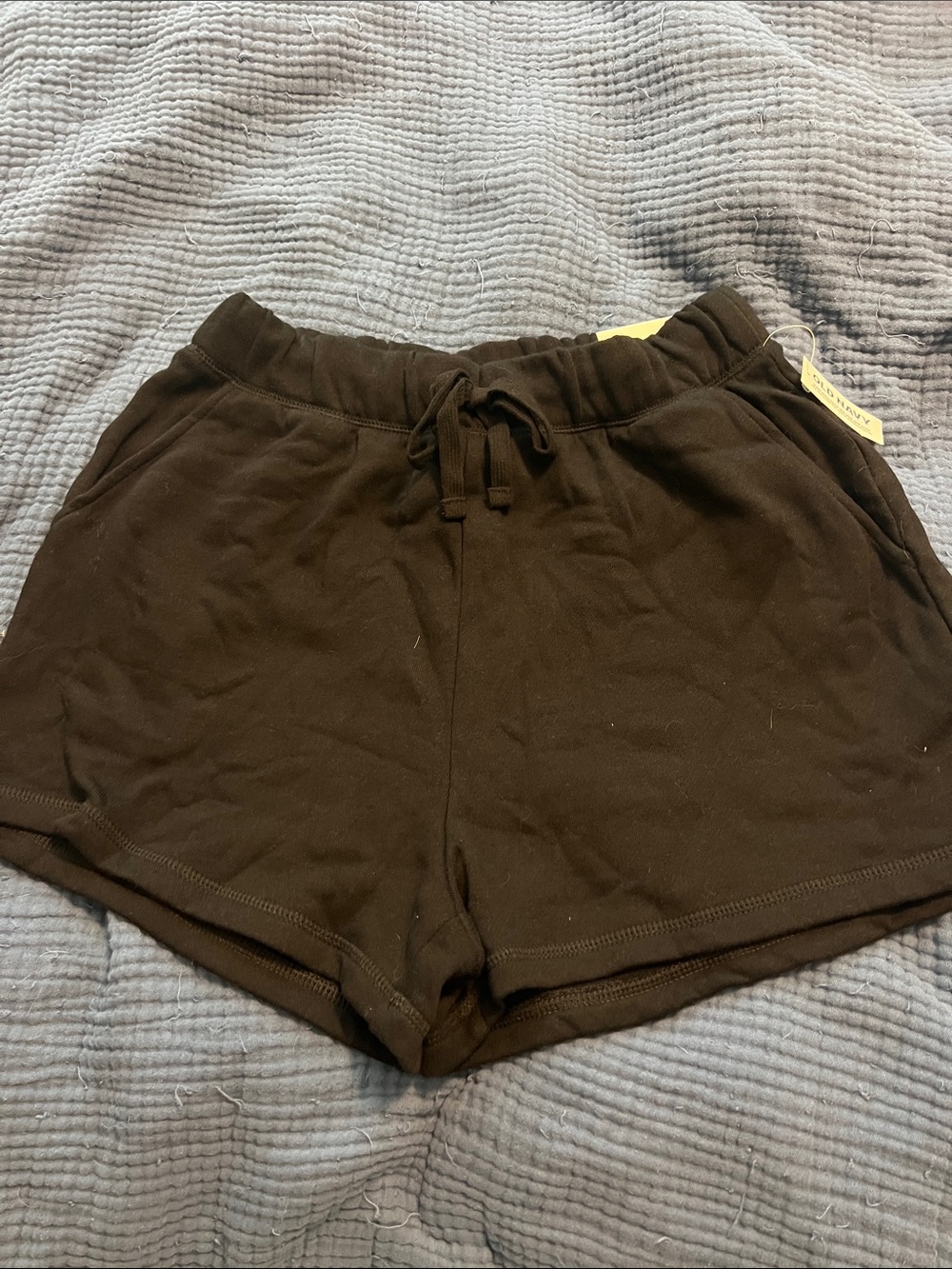 Old Navy Black Elastic Drawstring Athletic Shorts